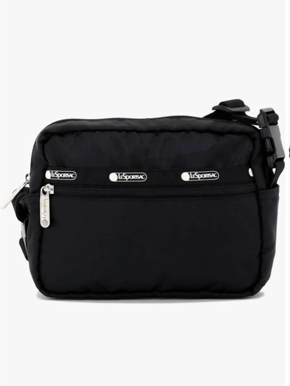Lesportsac Black Convertible Nylon Crossbody